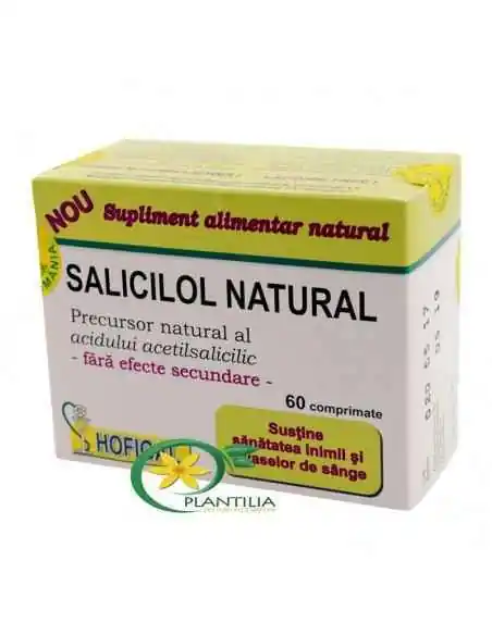 Salicilol Natural 60 cpr Hofigal, REMEDII NATURISTE