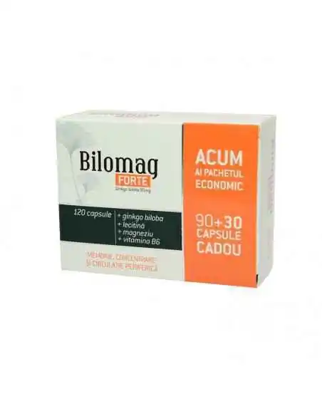 Bilomag Forte Memorie si Concentrare 90+30 cps Zdrovit, Sistemul nervos