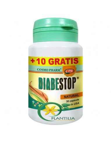 DIABESTOP 30 + 10 capsule GRATUIT Cosmo Pharm, Terapia Diabetului