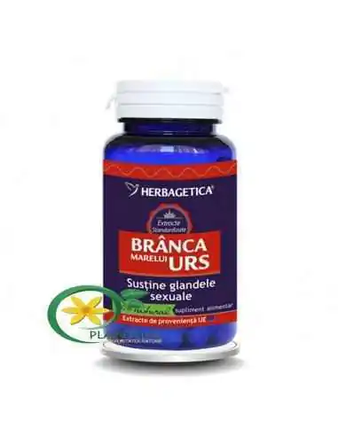 Branca Marelui Urs 60 cps Herbagetica, Stres