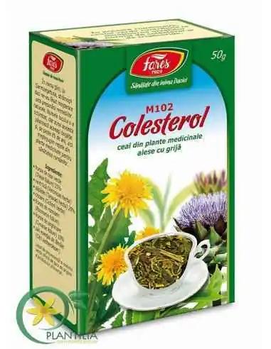 Ceai Colesterol 50 gr Fares, REMEDII NATURISTE