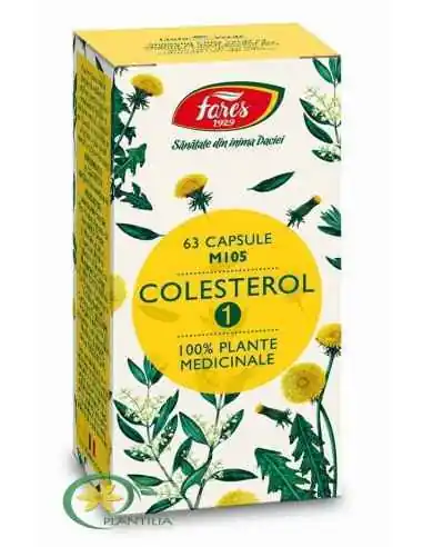 Colesterol 1 63 cps Fares, REMEDII NATURISTE