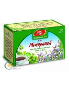 Ceai Menopauză, G72, 20 plicuri, Fares : Farmacia Tei online