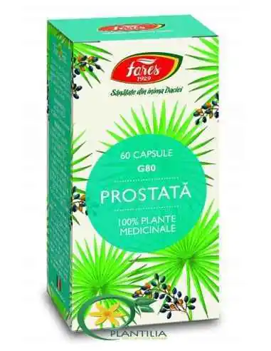 PROSTATA 60 capsule Fares, REMEDII NATURISTE