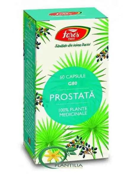 PROSTATA 60 capsule Fares, REMEDII NATURISTE