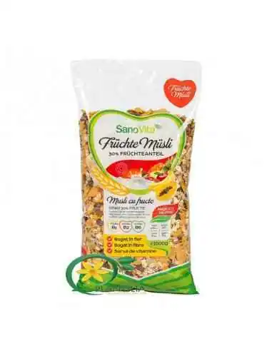 Musli cu Fructe 1kg SanoVita, REMEDII NATURISTE