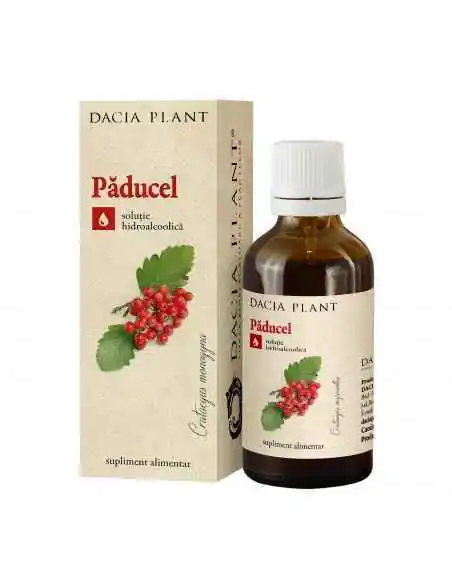 Tinctura Paducel 50 ml Dacia Plant, TINCTURI CU ALCOOL