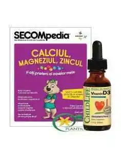 Vitamina D3 Copii Secom, VITAMINE SI MINERALE