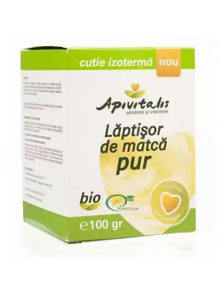 Laptisor de matca pur bio 100 gr Apivitalis, Tulburari Hormonale