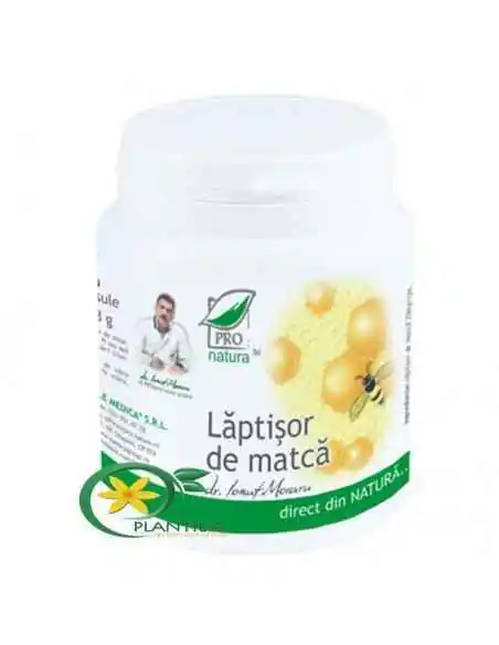 Laptisor de Matca 250 cps ProNatura Medica, VITAMINE SI MINERALE