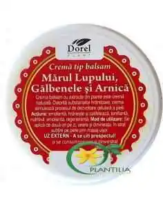 Crema Marul Lupului, Galbenele si Arnica 100 g Dorel Plant, UNGUENTE/CREME/GELURI