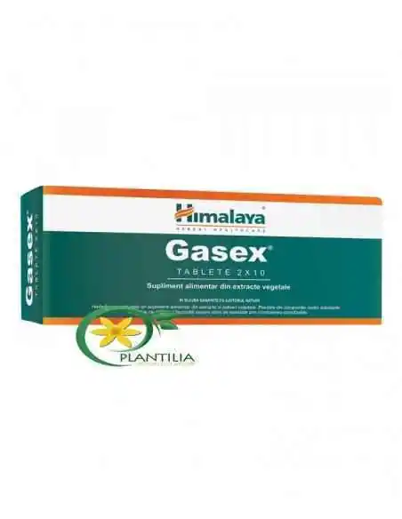 Gasex 20 tablete Himalaya, REMEDII NATURISTE