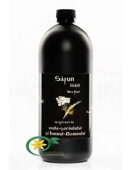 Sapun lichid cu Extracte de Coada Soricelului si Lemnul-Domnului  1000ml Nera Plant, Sanatatea pielii