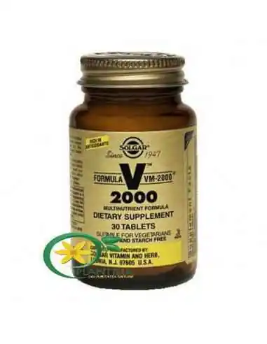 Formula VM 2000 30 tablete Solgar, VITAMINE SI MINERALE