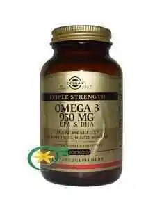 Omega 3 Putere Tripla 50 cps Solgar, REMEDII NATURISTE