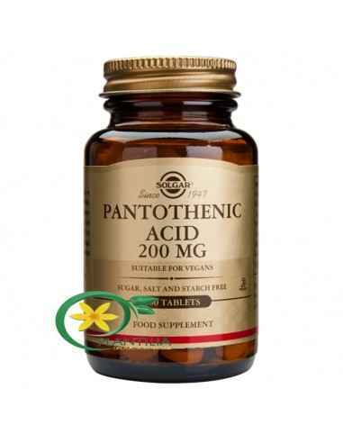 Vitamina B5 (Acid Pantotenic) 100 cps Solgar, VITAMINE SI MINERALE