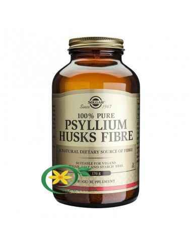 
Psyllium Husks Fibre Powder 170g Solgar
Psylliumul contribuie în mod natural la curățarea intestinelor, fără a le irita, deoare