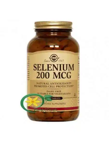 Seleniu 50 tablete Solgar, REMEDII NATURISTE