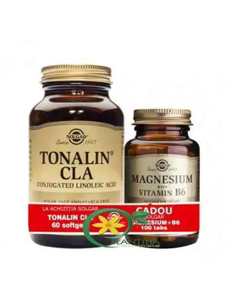 Tonalin CLA 60 cps + Magneziu cu B6 100 tablete Solgar, Tulburari Hormonale