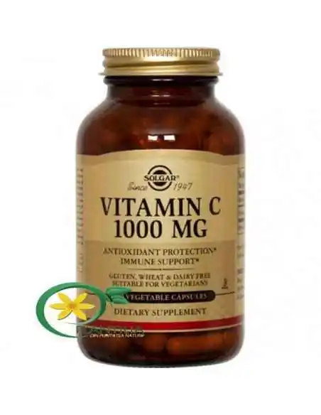 Vitamina C 1000 mg 100 cps Solgar, VITAMINE SI MINERALE