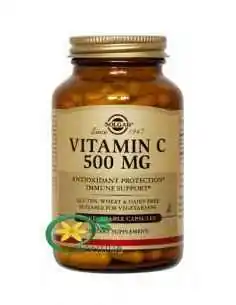 Vitamina C 500 mg 100 cps Solgar, VITAMINE SI MINERALE