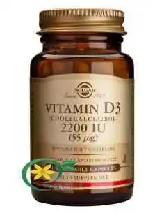 Vitamina D3 2200ui 50 cps Solgar, VITAMINE SI MINERALE
