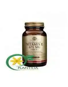 Vitamina E 1000iu 50 cps Solgar, VITAMINE SI MINERALE