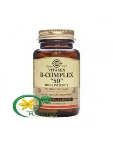 Vitamina B-50 Complex 50cps Solgar, REDUCERI