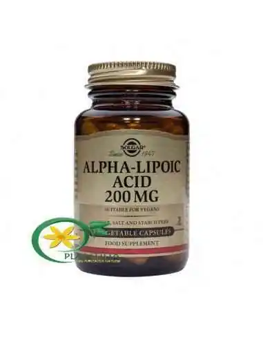 Acid Alpha Lipoic 50 cps Solgar, REMEDII NATURISTE