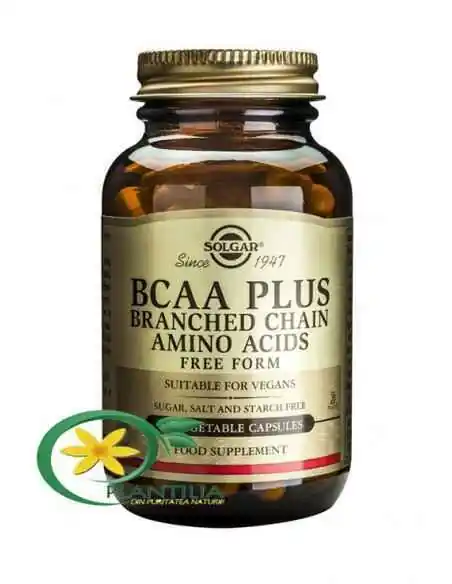 BCAA Plus 50cps Solgar, REMEDII NATURISTE