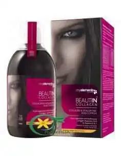 Beautin Colagen Lichid Cu Mango si Pepene Galben 500 ml MyElements, Sanatatea pielii