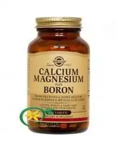 Calciu Magneziu si Bor 100 tb Solgar, VITAMINE SI MINERALE