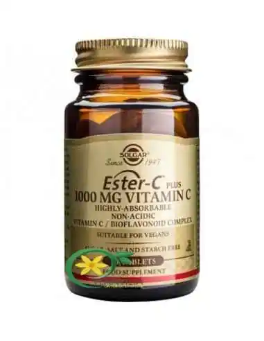 Ester-C Plus 1000mg 30 tb Solgar, VITAMINE SI MINERALE