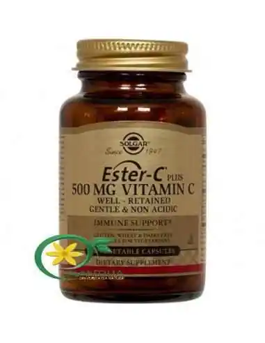 Ester-C Plus 500mg 50 tb Solgar, VITAMINE SI MINERALE