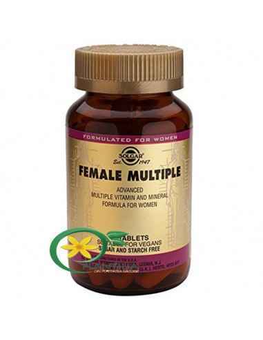 Female Multiple 60 tb Solgar, VITAMINE SI MINERALE