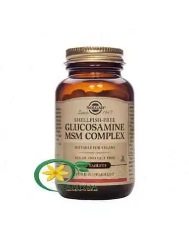 Complex Glucozamina MSM 60 tb Solgar, REMEDII NATURISTE