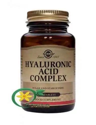 Hyaluronic Acid Complex 120 mg 30 cps Solgar, Sanatatea pielii
