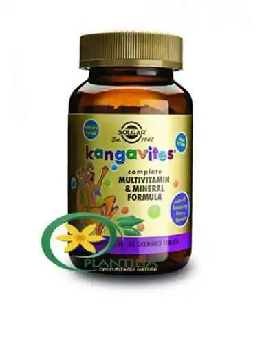 Kangavites Multivitamine si Minerale 60 cpr Solgar, VITAMINE SI MINERALE