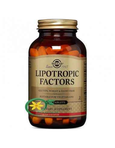 Lipotropic Factors (Factori lipotropici) 50 cpr Solgar

O formulă ce are la bază o combinație de colină, inositol și metionină, 