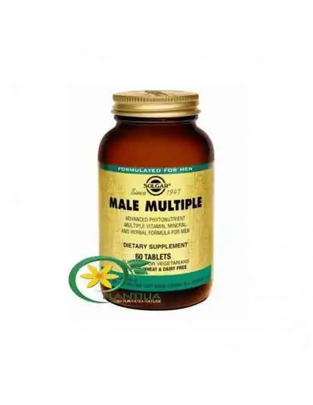 Male Multiple 60 tb Solgar, VITAMINE SI MINERALE