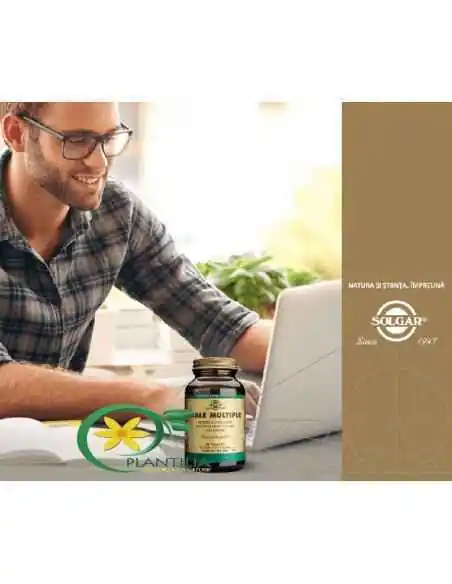 Male Multiple 60 tb Solgar, VITAMINE SI MINERALE