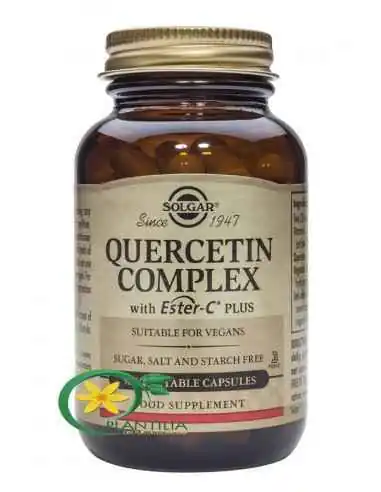 Quercetin Complex 50 cps Solgar, VITAMINE SI MINERALE