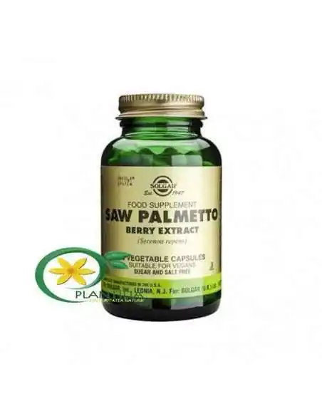 Palmier Pitic 60 cps Solgar, REMEDII NATURISTE