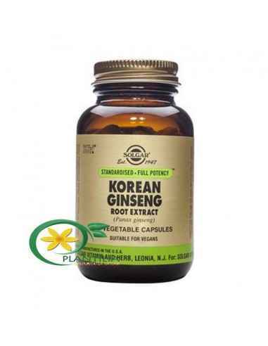Ginseng Coreean 60 cps Solgar, Stres
