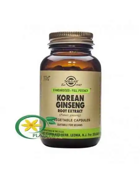 Ginseng Coreean 60 cps Solgar, Stres