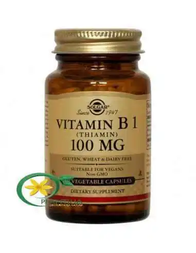 Vitamina B1 100 cps Solgar, Stres