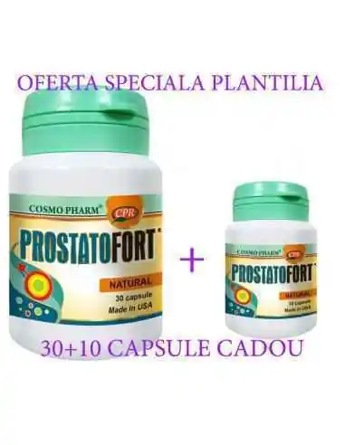 PROSTATOFORT 30 + 10 capsule cadou Cosmo Pharm, REMEDII NATURISTE