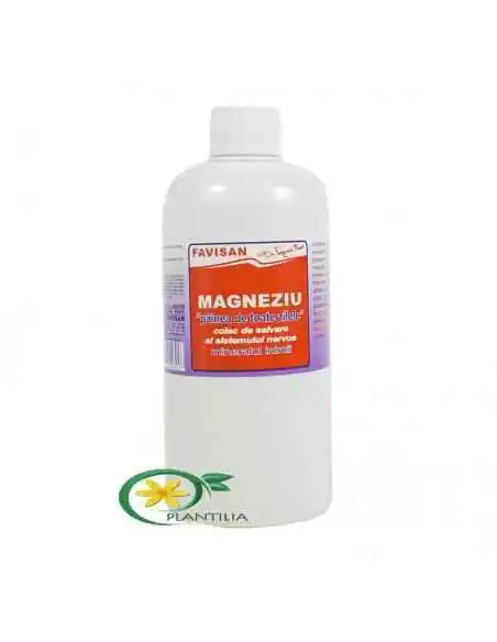 Magneziu 500 ml Favisan, VITAMINE SI MINERALE