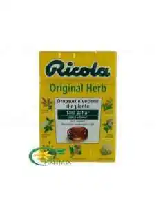 Dropsuri  din Plante fara Zahar 40 g Ricola, Terapia Diabetului