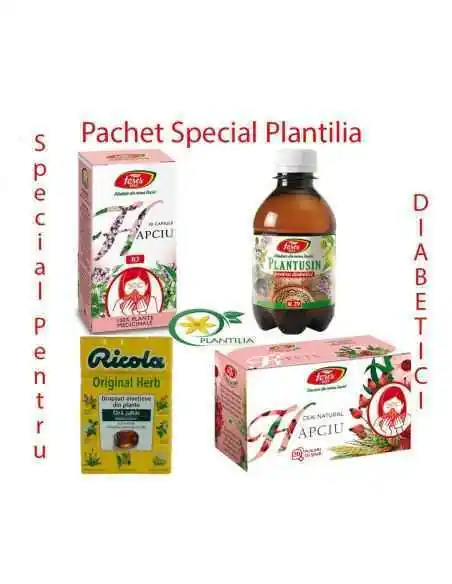 Pachet Raceala Diabetici, REMEDII NATURISTE